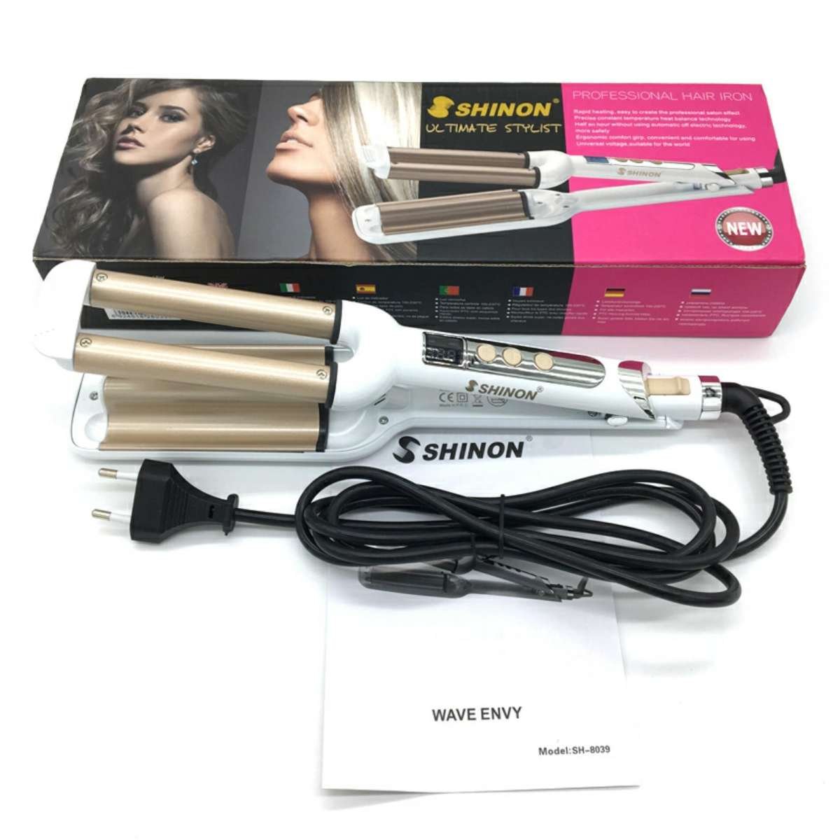 Rizador de Pelo Shinon 3 Tubos Tienda Online Compralo Ya!